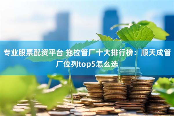 专业股票配资平台 拖拉管厂十大排行榜：顺天成管厂位列top5怎么选